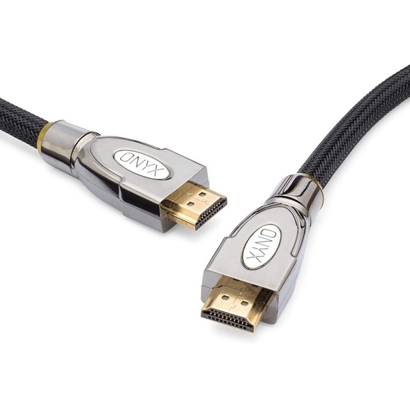 Onyx 25 Feet 18Gbps HDMI Cable, Gold-Plated 2.0b HDMI Cable - Picture 2 of 9
